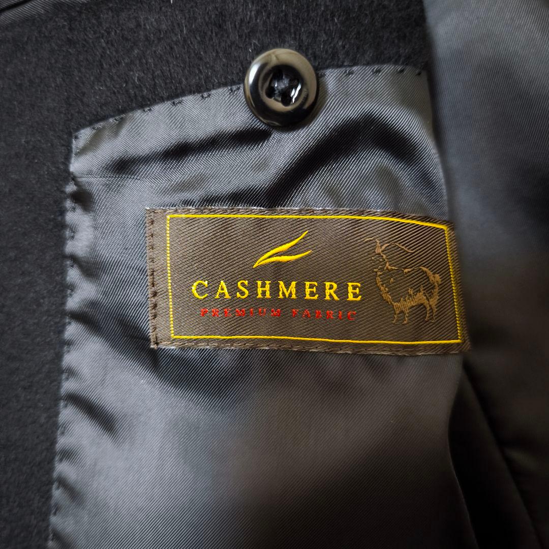 新品 カシミヤ100% BALLESTRINO ITALYステンカラーコートLL