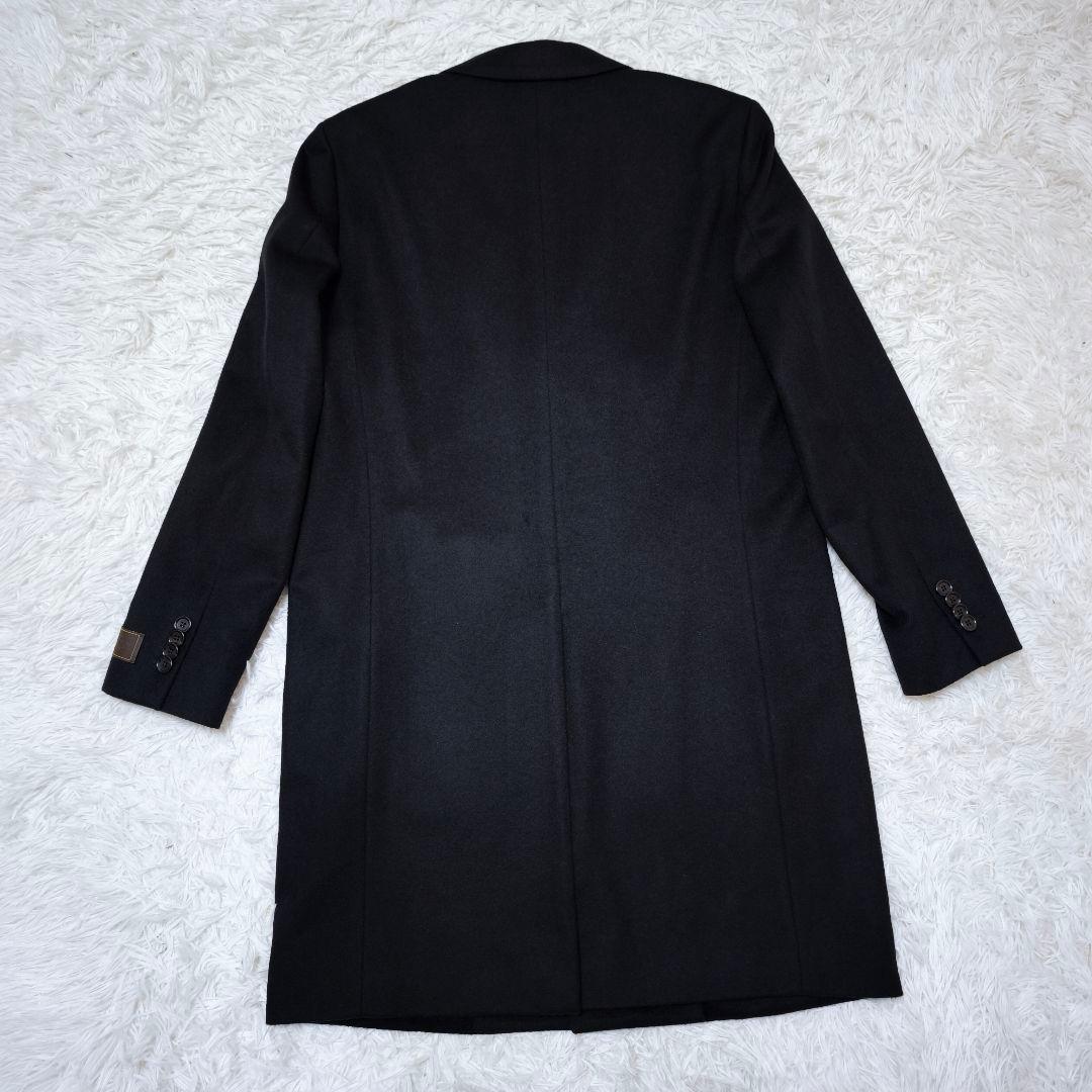 新品 カシミヤ100% BALLESTRINO ITALYステンカラーコートLL