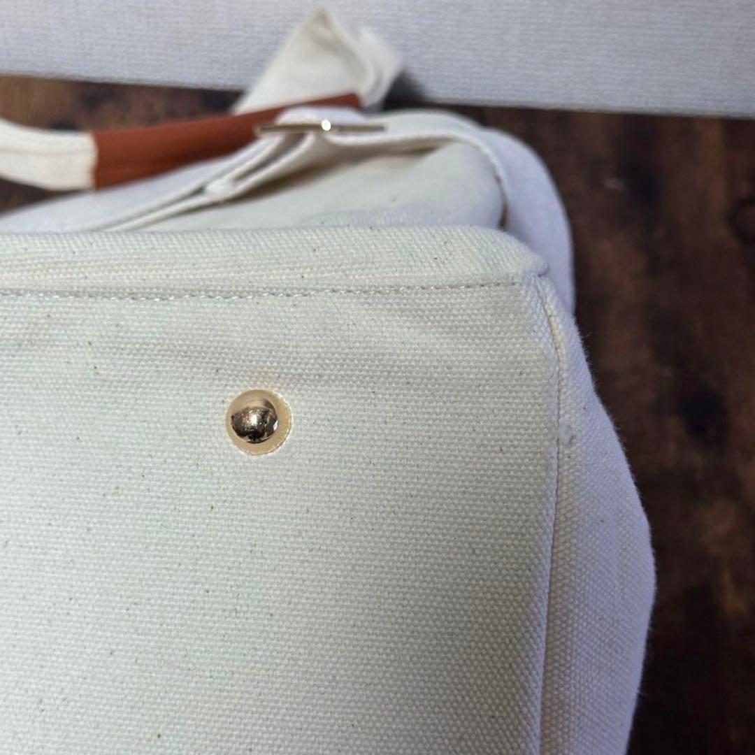 【美品‼️】マリライ ファミリーバッグ マザーズバッグ アイボリー ポーチ付き