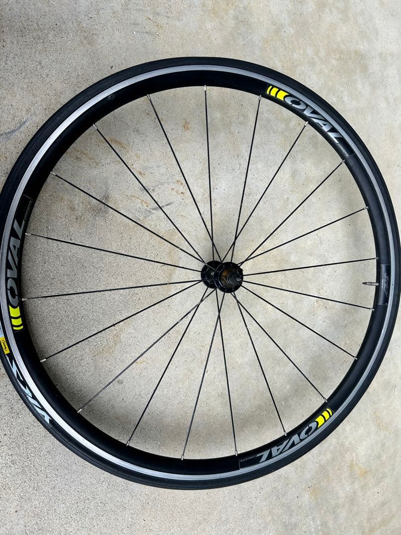 ロードバイクホイール前後　OVAL concept 327 700c