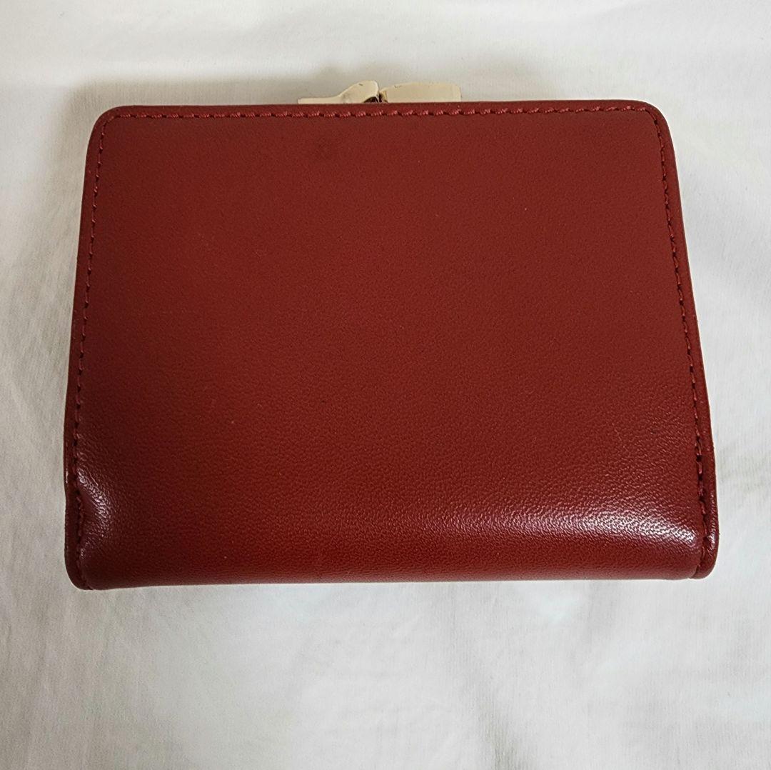 Vivienne Westwood 三つ折財布 がま口 レッド