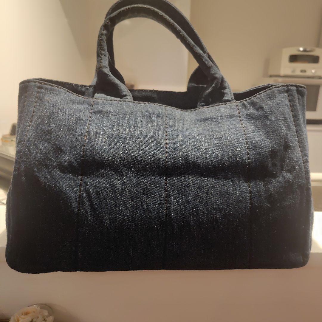 ♡yuka♡PRADA デニム カナパ トートバッグ