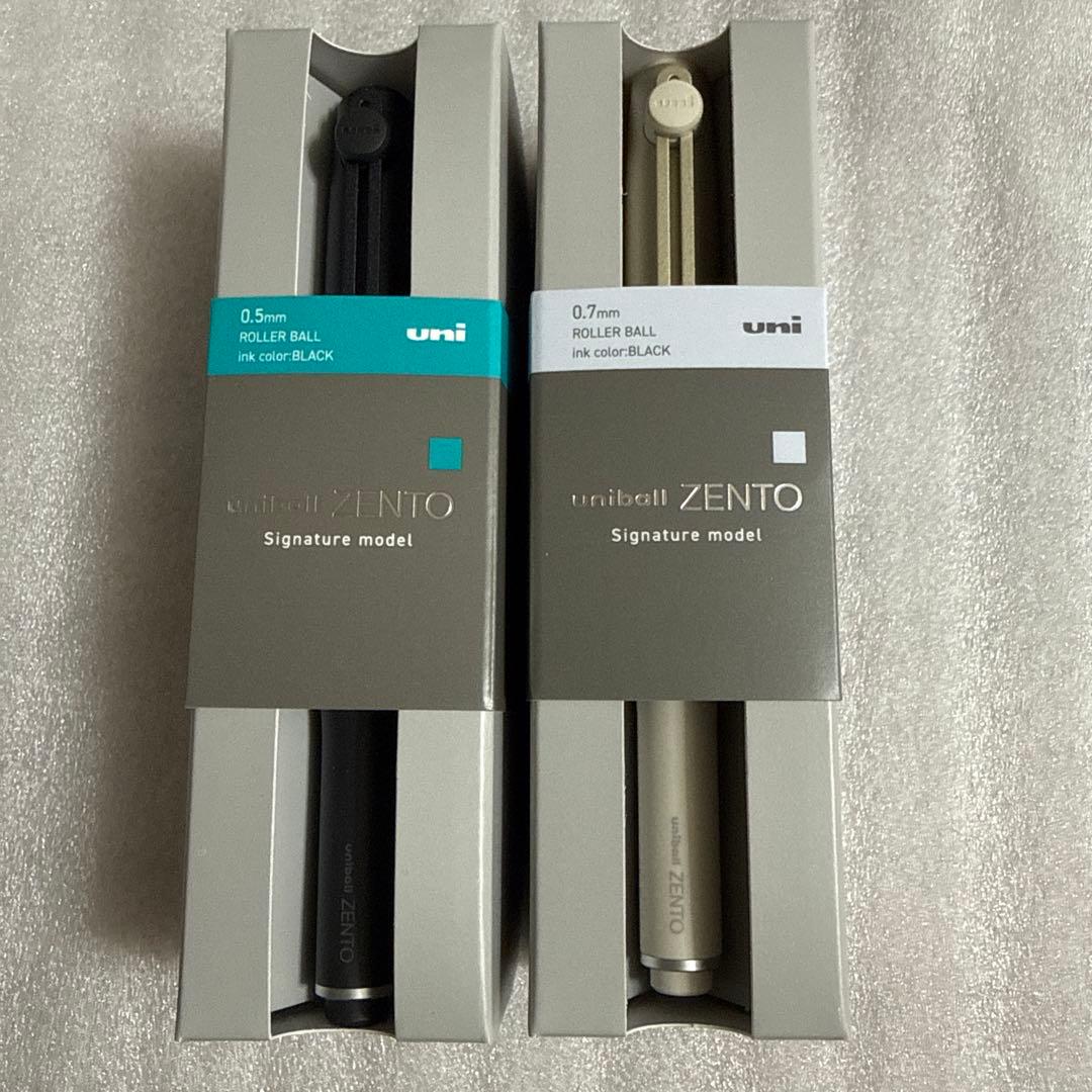 【新品未開封】uniball ZENTO シグニチャーモデル　2本セット