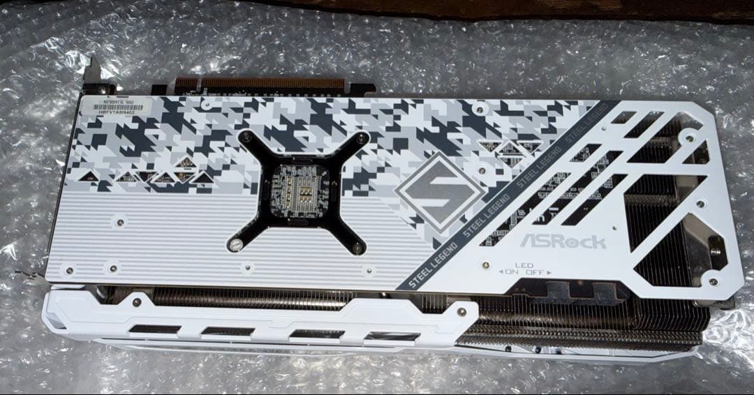 【美品】【実動品】ASRock RX7800XT Steel legend OC