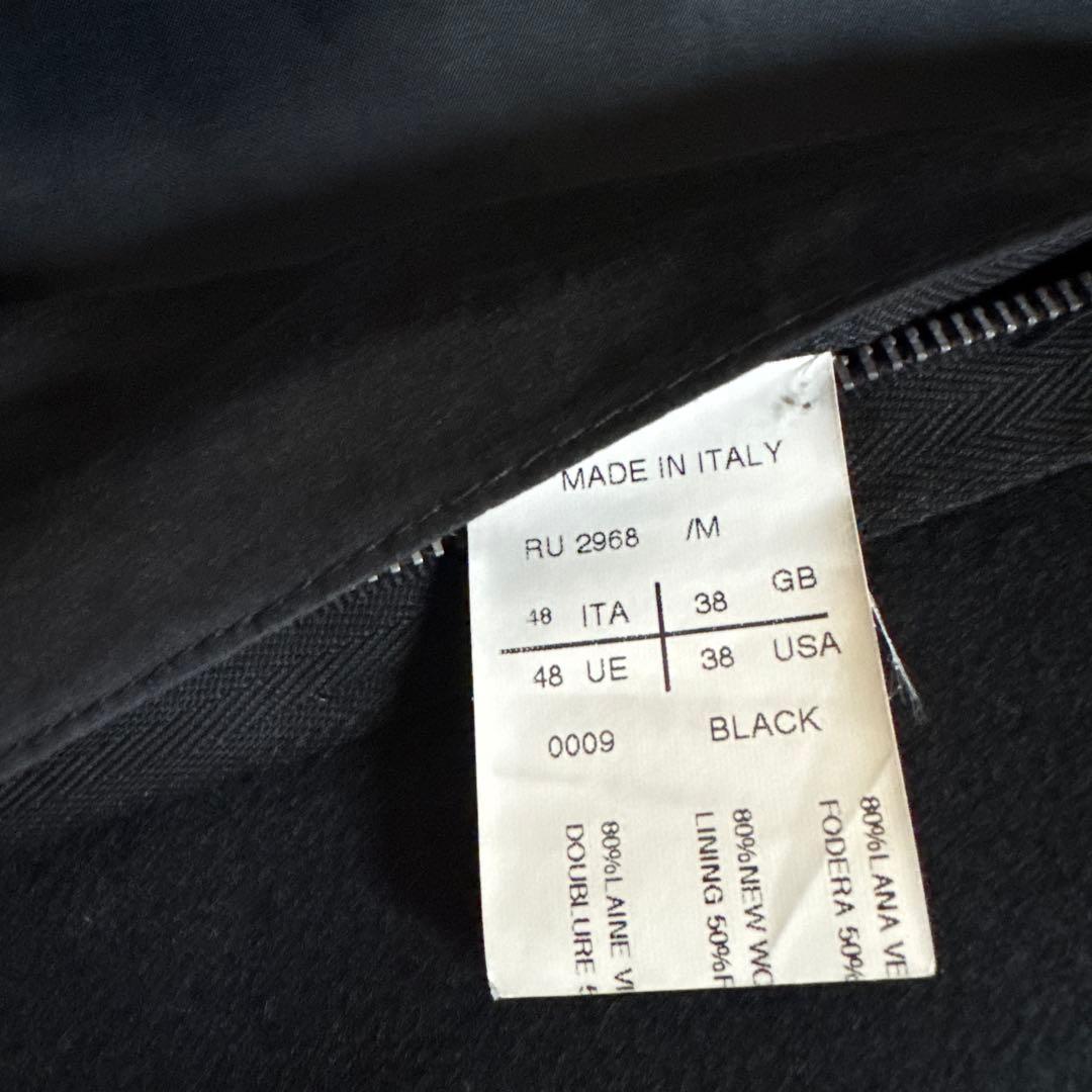 Rick Owens 48 バージンウールコート