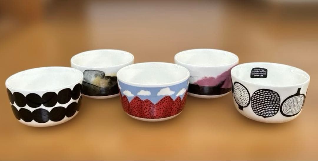 ◉マリメッコ◉ボウル5個セット◉マンシッカ・コンポッティetc.