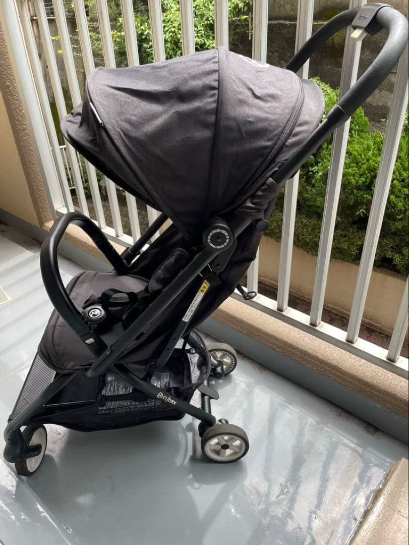 【へなちょこまま専用】Cybex サイベックス　イージーS ベビーカー ブラック