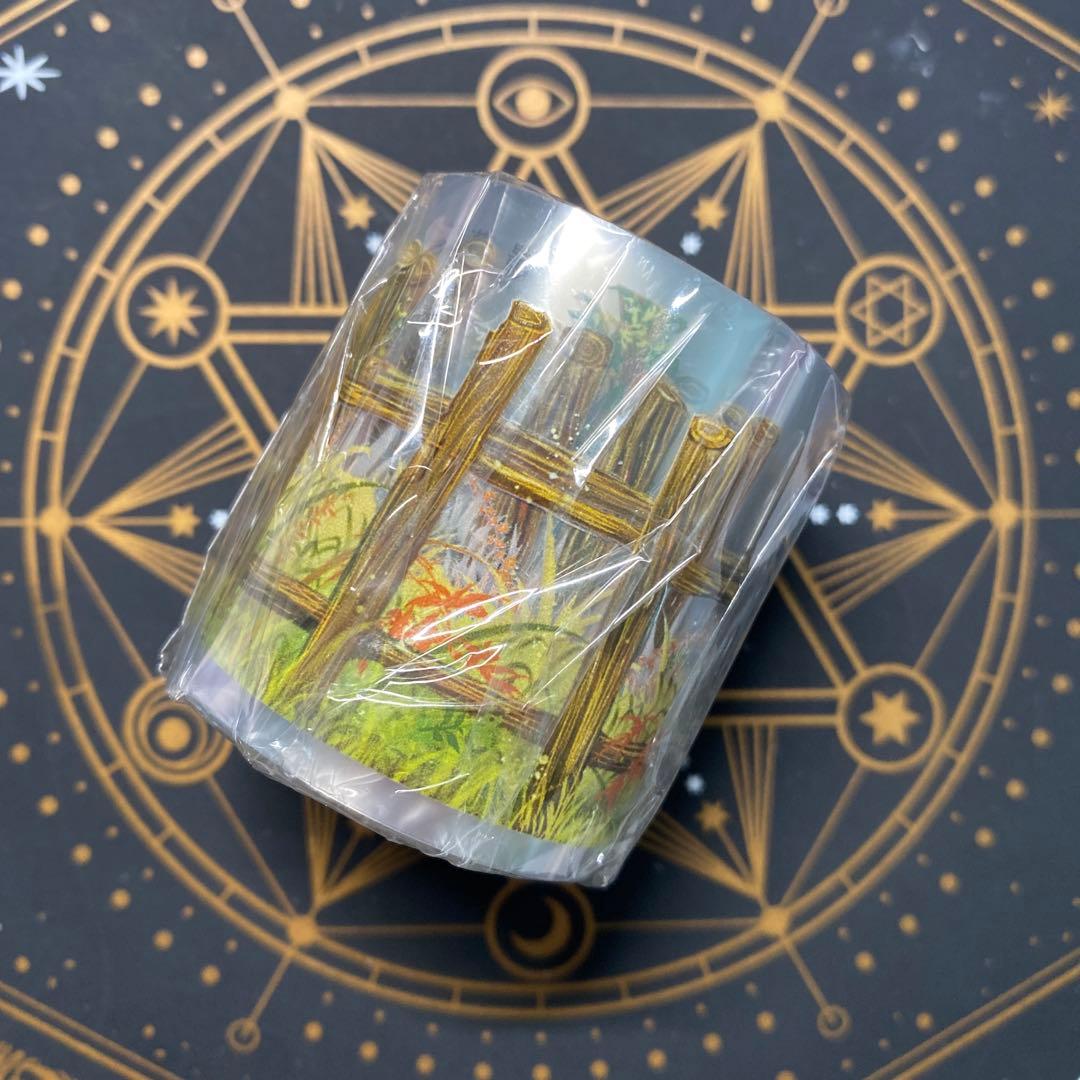 【9127】海外　マステ　5m巻　PETマスキングテープ　垣根　装飾系