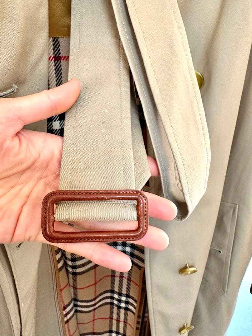 Burberry バーバリー　ベージュ ロングコート チェック裏地