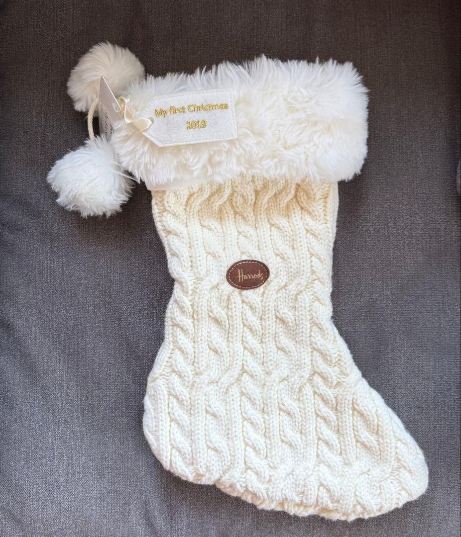 【新品】ロンドン ハロッズ 靴下Christmas 2019 ソックス