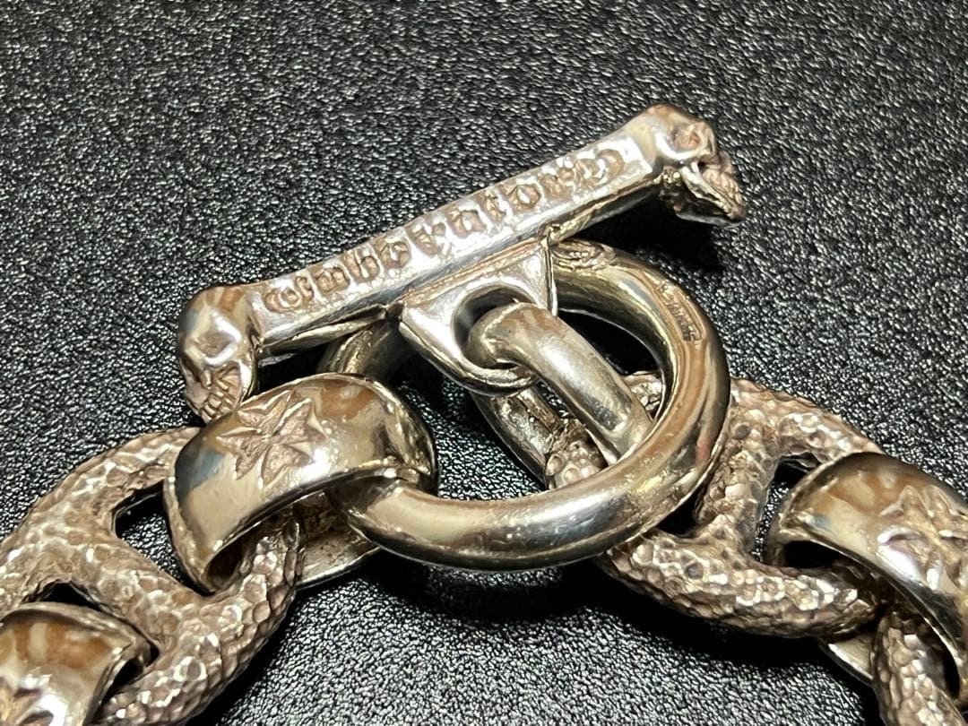 ガボールtype☆2ライオンヘッズ ブレスレット☆美品シルバー925