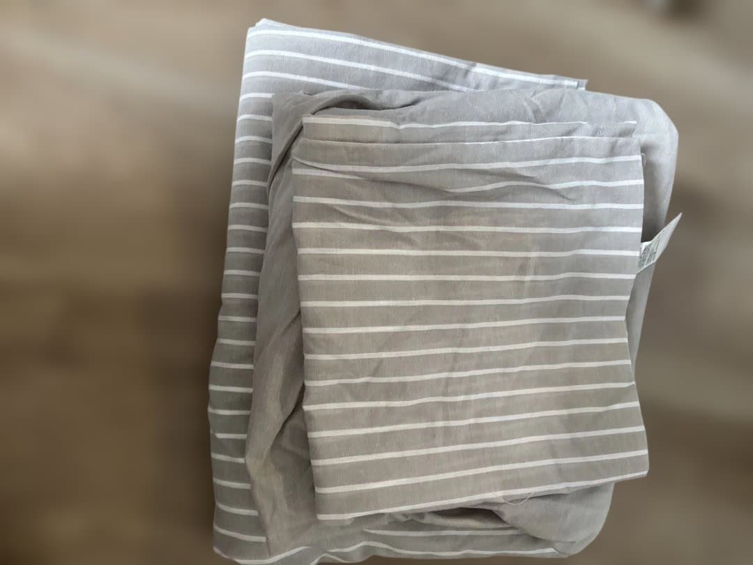 無印良品　ベッド用カバー3点セット　1つ　布団用カバー3点セット2つ