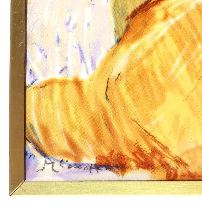 マタニティ・キス ヴィンテージ ステンドグラス メアリ―・カサット 母と子