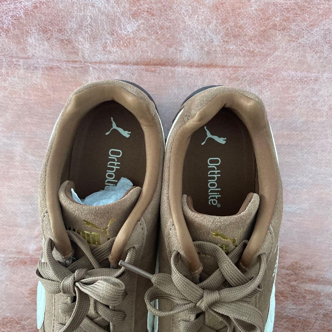 中古品　PUMA プーマ　スピードキャット　スニーカー　ブラウン　25.0cm