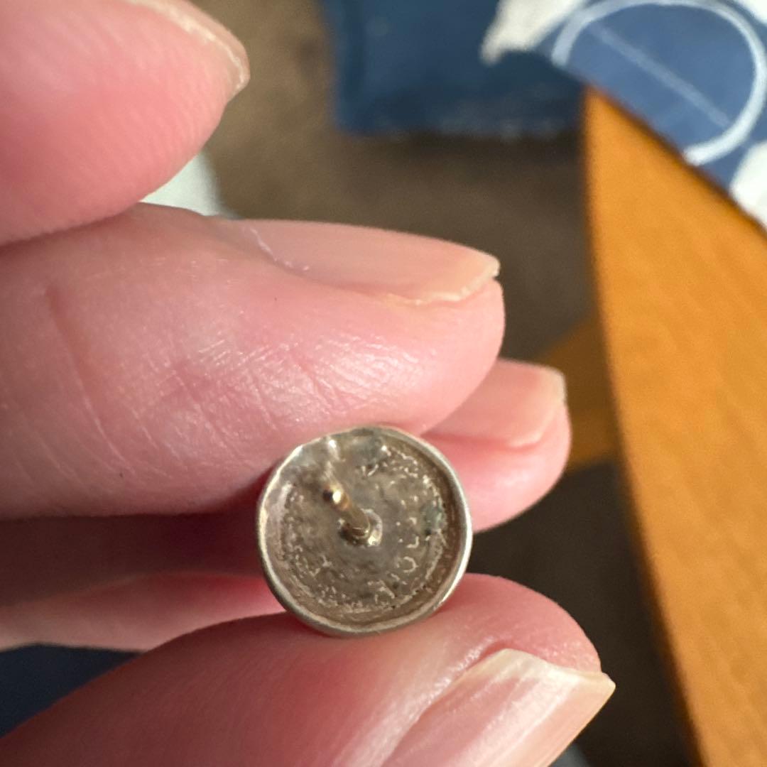 Chrome Hearts クロムハーツ　クロスボール　ピアス　cross