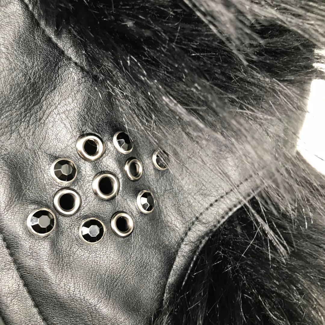 サプライヤー　ブルゾン　L　ブラック　ファー