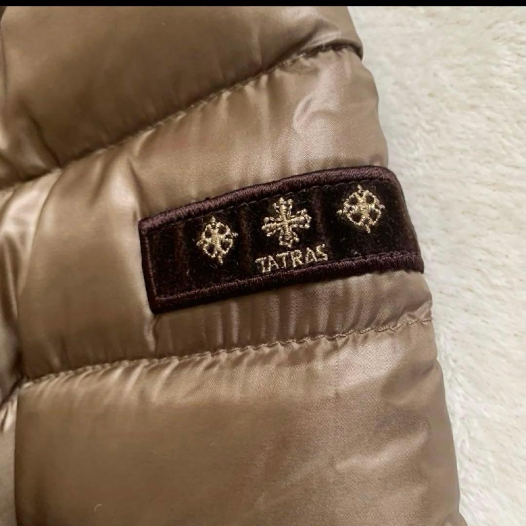 TATRAS タトラス　ダウンジャケット S ブラウン　ウエストベルト