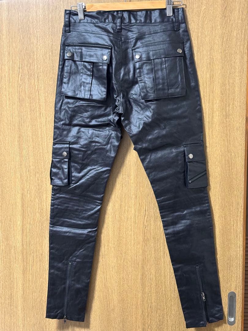 新品　Xfrm パンツ　トランスフォーム　ボンバーパンツ　ブラック　コーティング