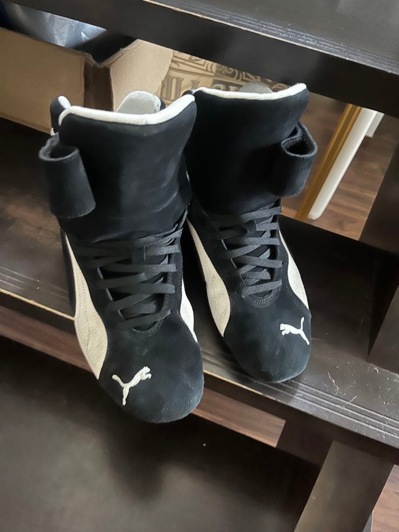 靴 PUMA speed cat high cut