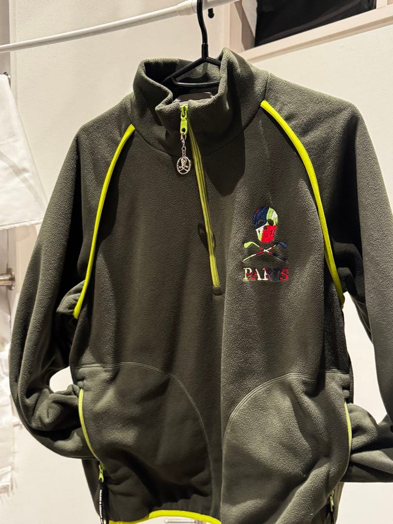 極美品！　MARK & LONA メンズフリース　カーキ　46サイズ