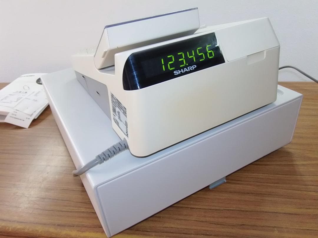 設定無料 シャープ XE-A270 12部門レジスター 軽減税率 250731