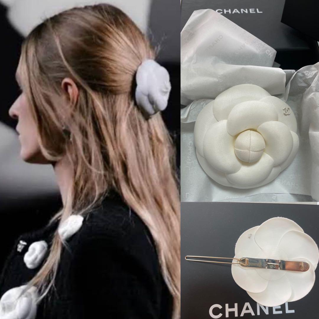 シャネルカメリアバレッタ お値下げ