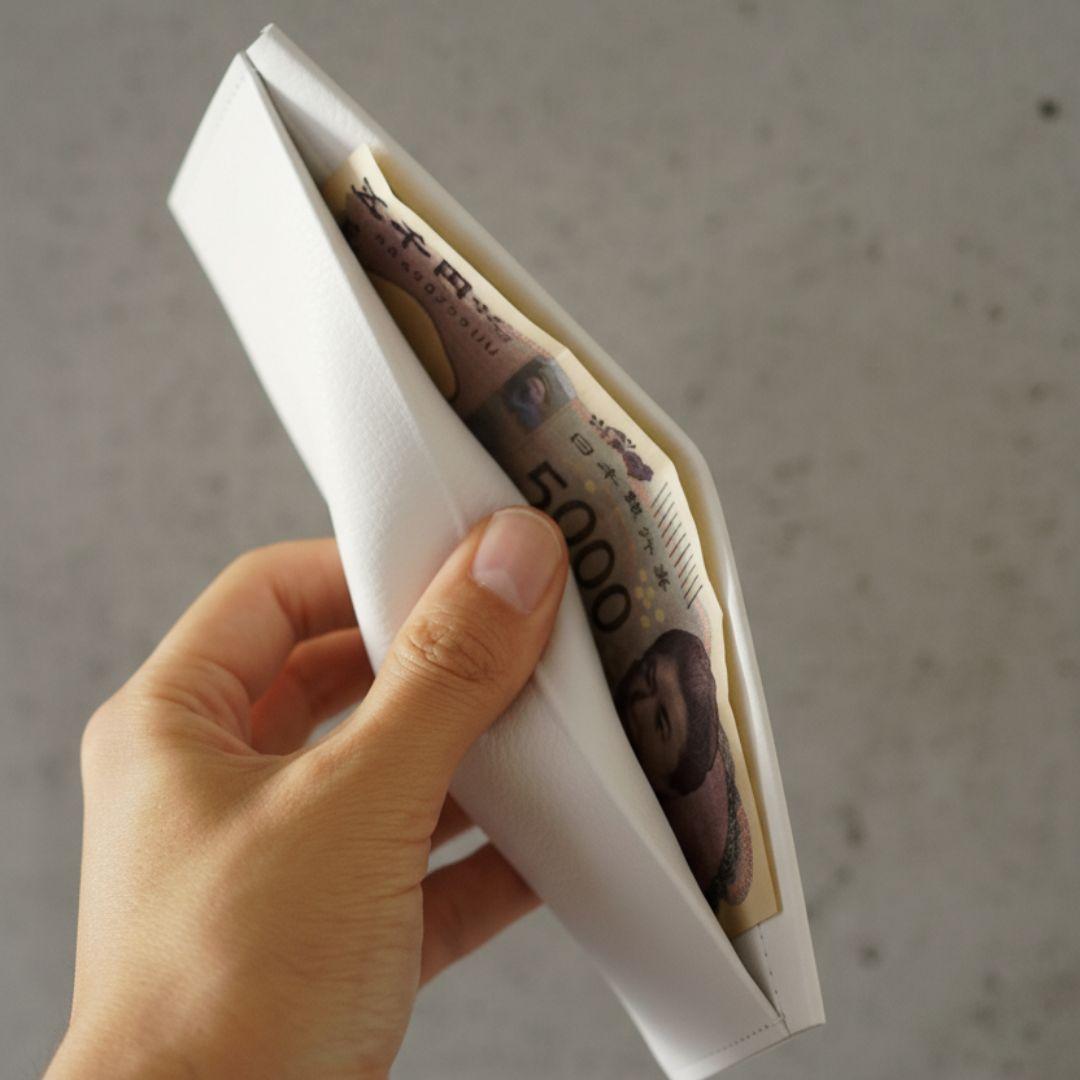 防水撥水レザー ダイニーマ コンパクトウォレット