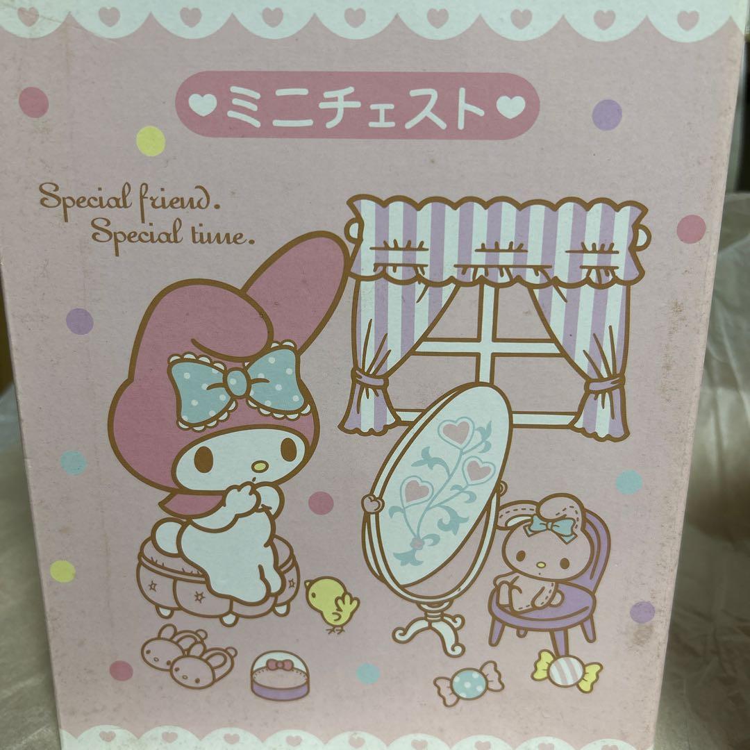 マイメロディ ミニチェスト 3段　サンリオキャラクターズ
