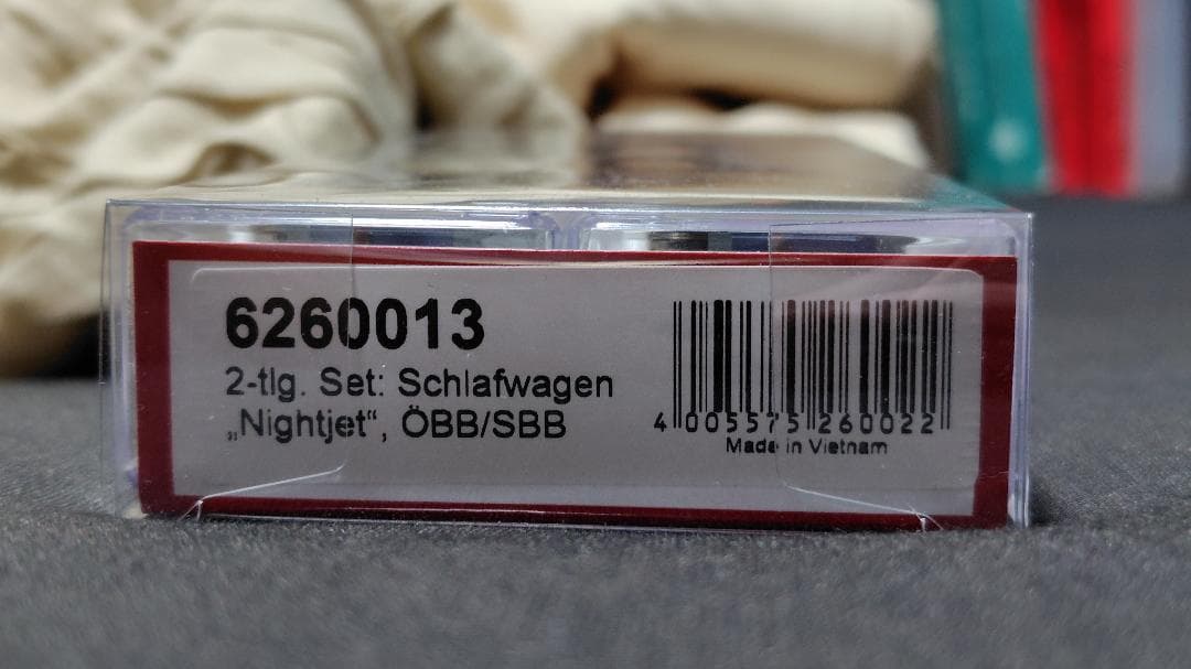 Fleischmann 6260013 Nゲージ Nightjet寝台車2両