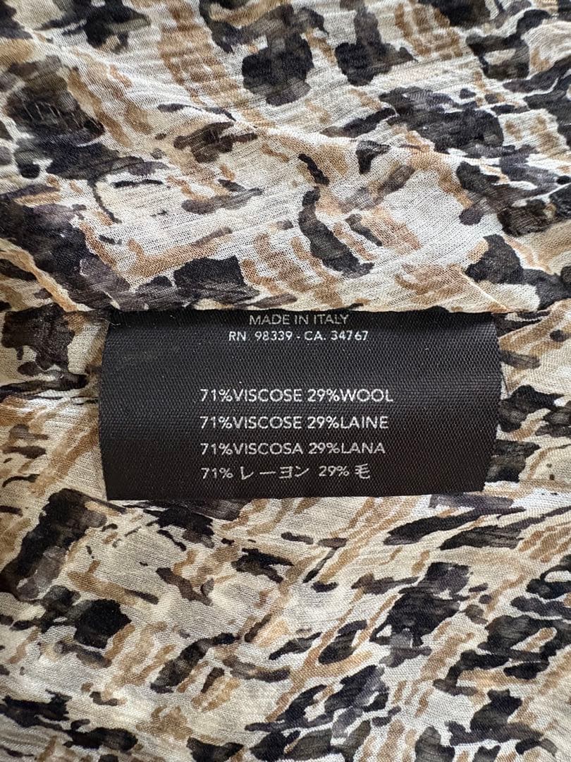 【新品・未使用】PRADA★ミックスツィード★膝丈スカート★38 イタリア製