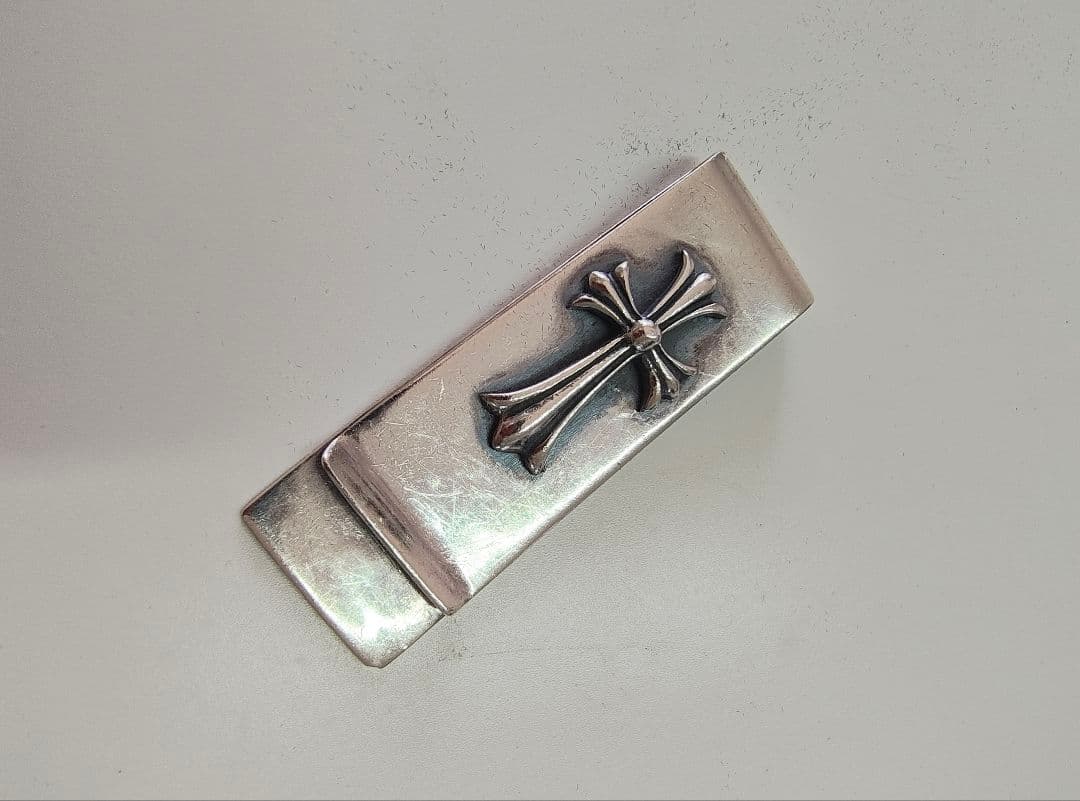 シルバー925 クロス マネークリップ