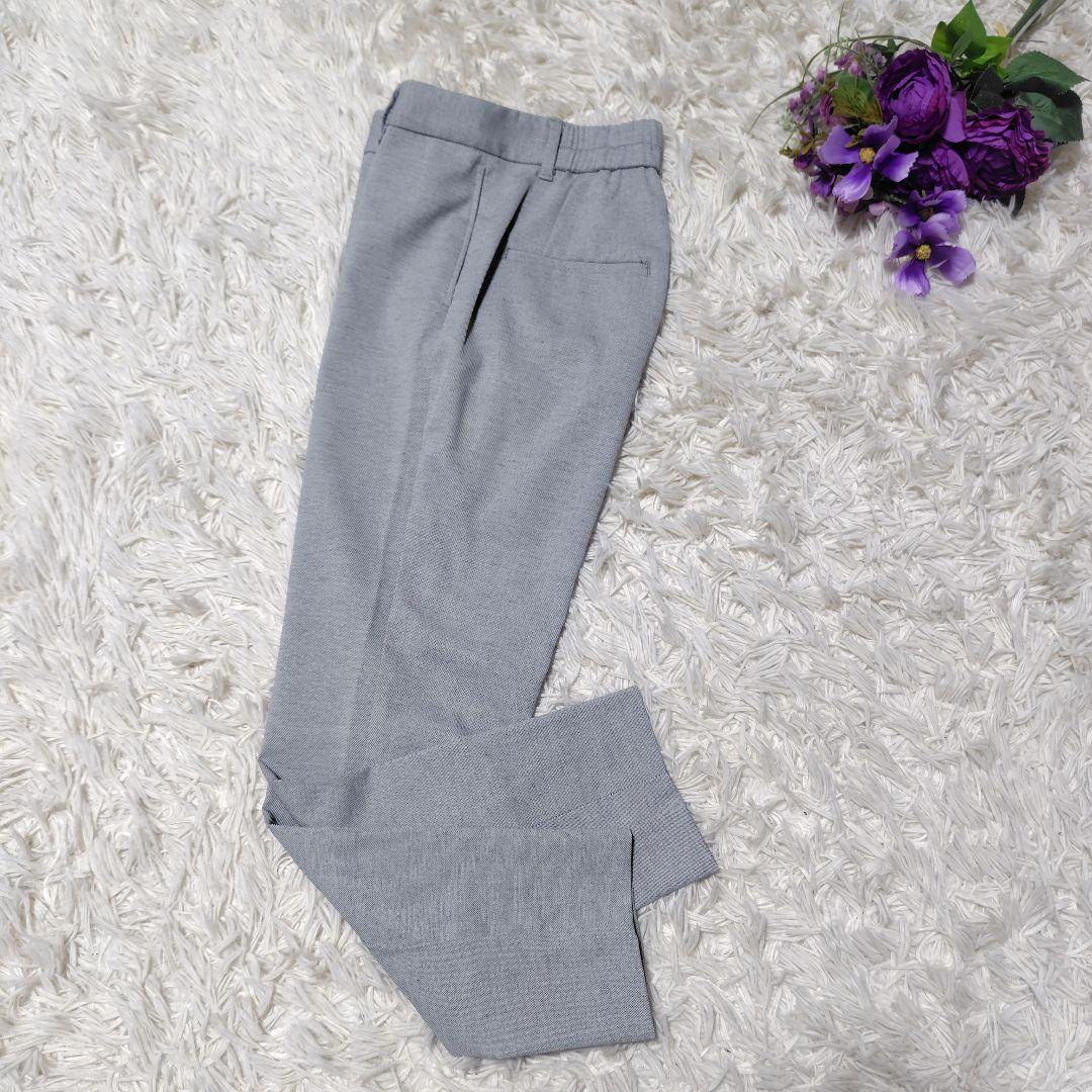 【未使用級♡人気定番】プラステ　リネンブレンドカラーレス　パンツスーツ　XS