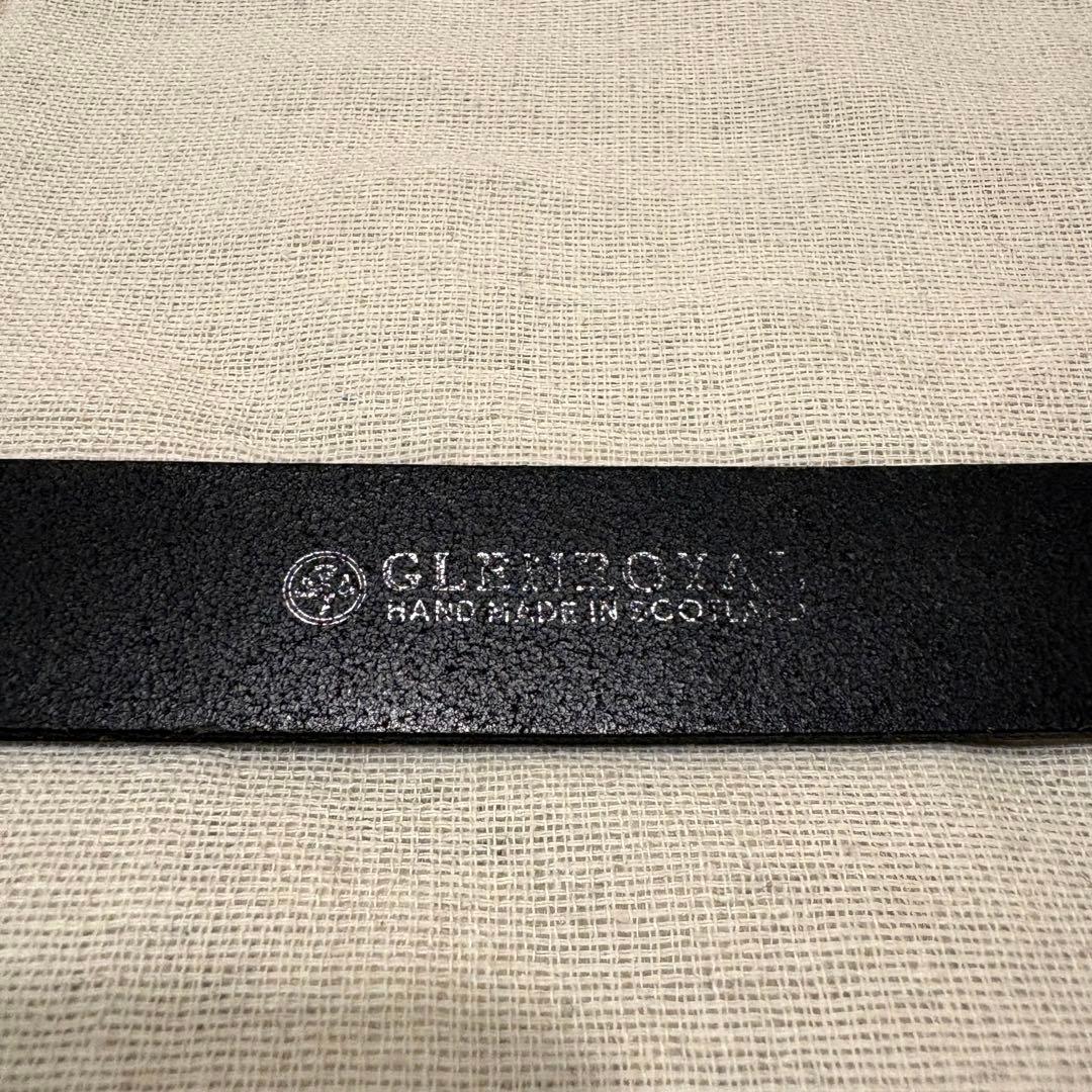 グレンロイヤル　GLAN 黒　レザーベルト