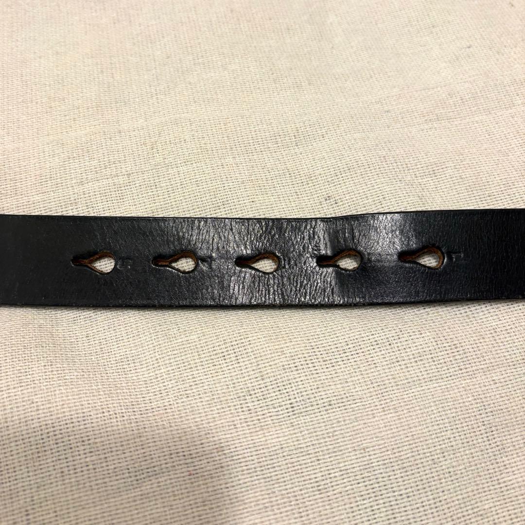 グレンロイヤル　GLAN 黒　レザーベルト