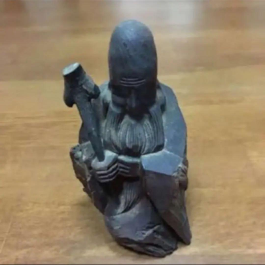 大正から昭和初期の仙人置物(木製)レア物