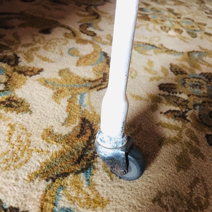 2段ラック　ベランダ棚　洋風レトロ