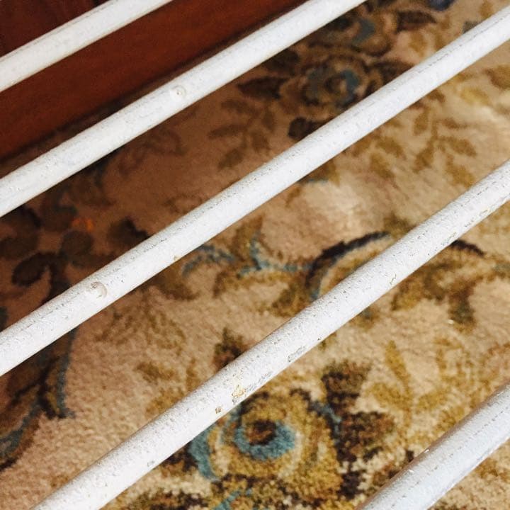 2段ラック　ベランダ棚　洋風レトロ