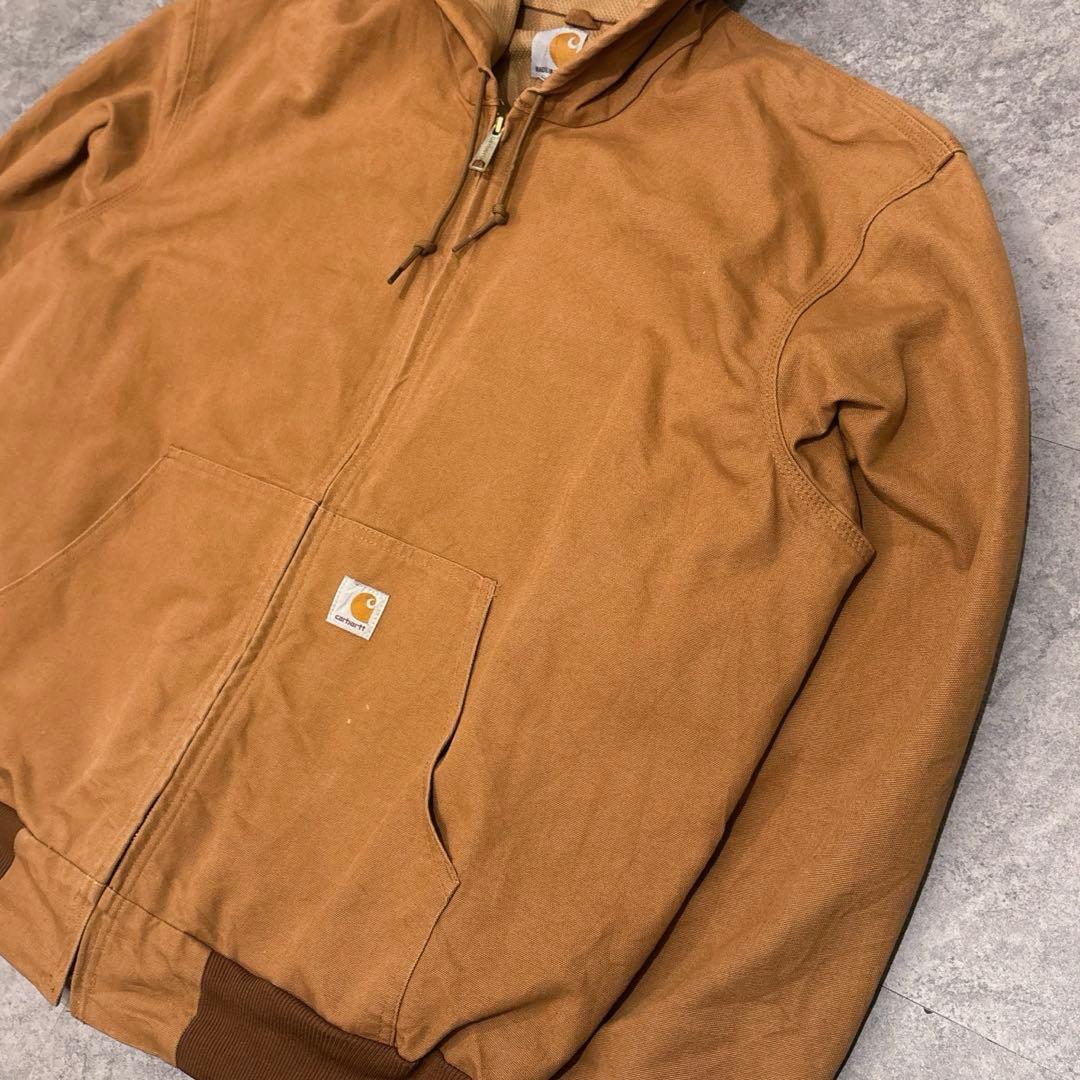 Carhartt J131 USA製 アクティブジャケット BRN 2XL 良好