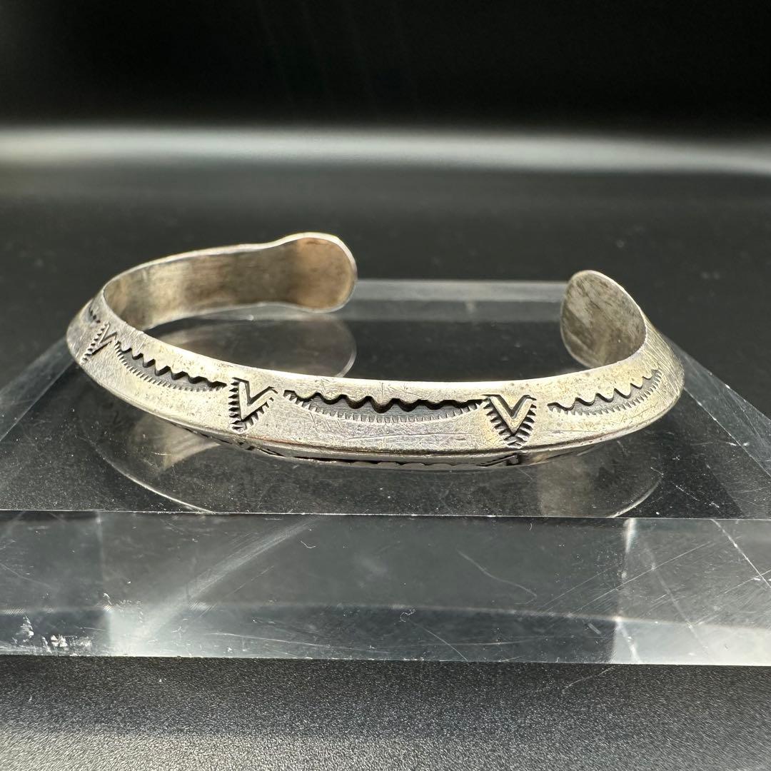 専用Navajo al somers インゴットシルバー　トライアングルバングル