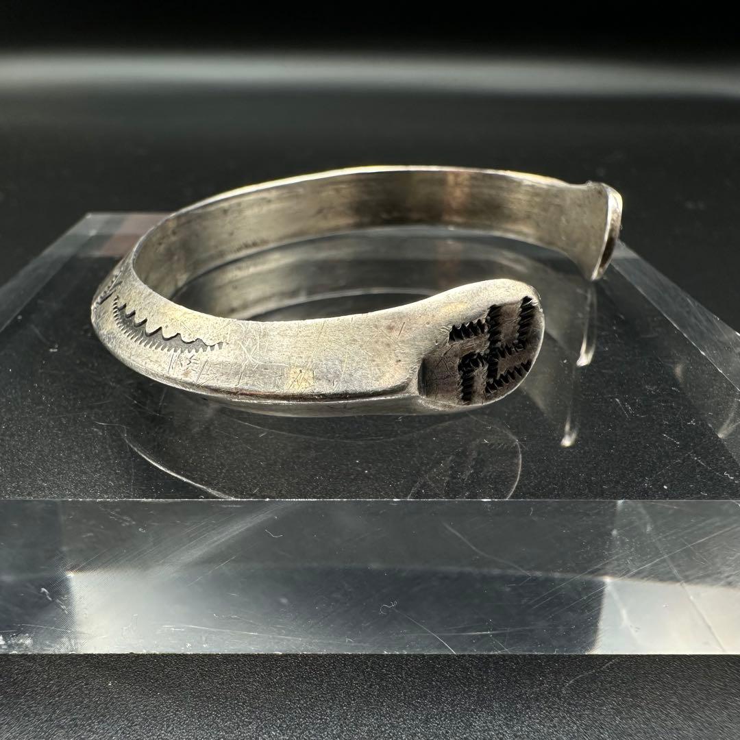 専用Navajo al somers インゴットシルバー　トライアングルバングル