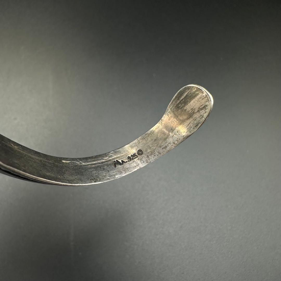 専用Navajo al somers インゴットシルバー　トライアングルバングル