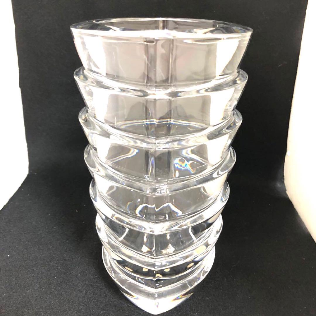 BACCARAT バカラ ココフラワーベース　クリスタル　クリア　花瓶