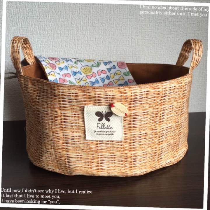 sample☺︎︎カゴ&マルチカバーのセット