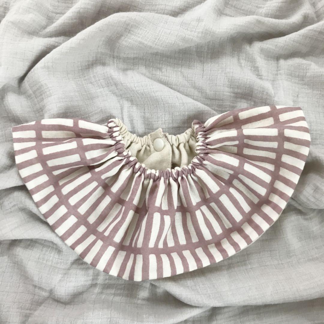 再販★あずきミルクブロック×ミルク★ ハンドメイド　リバーシブル　スタイ