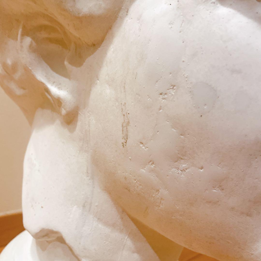 石膏像 パルテノン ラボルト デッサン 首像 インテリア オブジェ