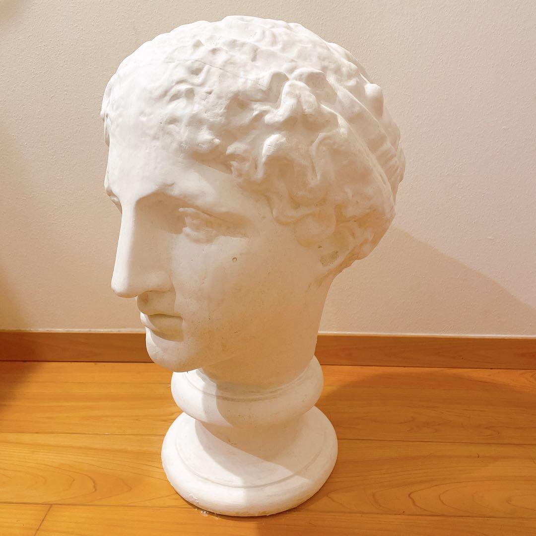 石膏像 パルテノン ラボルト デッサン 首像 インテリア オブジェ