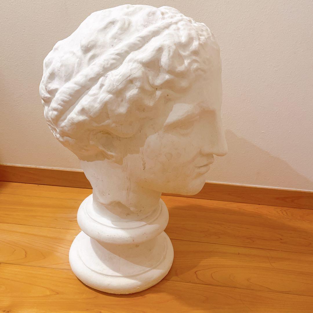 石膏像 パルテノン ラボルト デッサン 首像 インテリア オブジェ