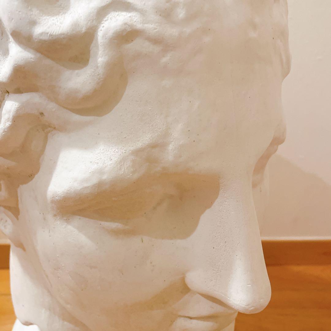石膏像 パルテノン ラボルト デッサン 首像 インテリア オブジェ