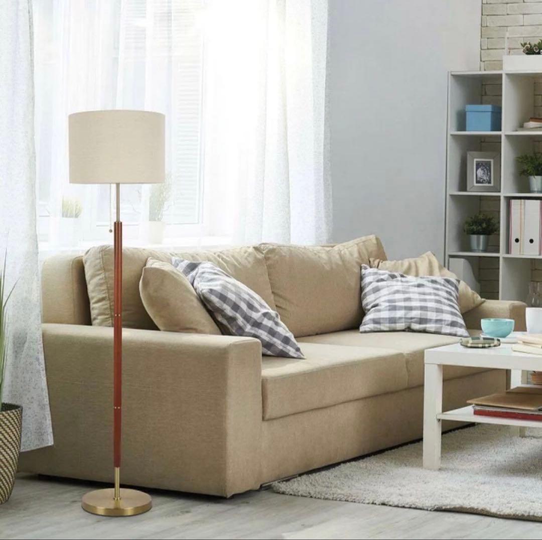 【新品未使用】 ADESSO 北欧 フロアランプ おしゃれ ランプ LED