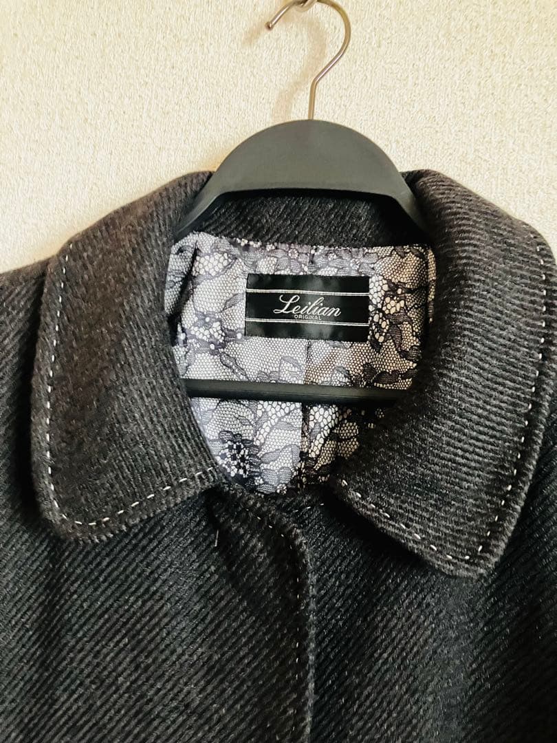 タグ付き定価8.2万　Leilian レリアン　ウールコート　大きいサイズ